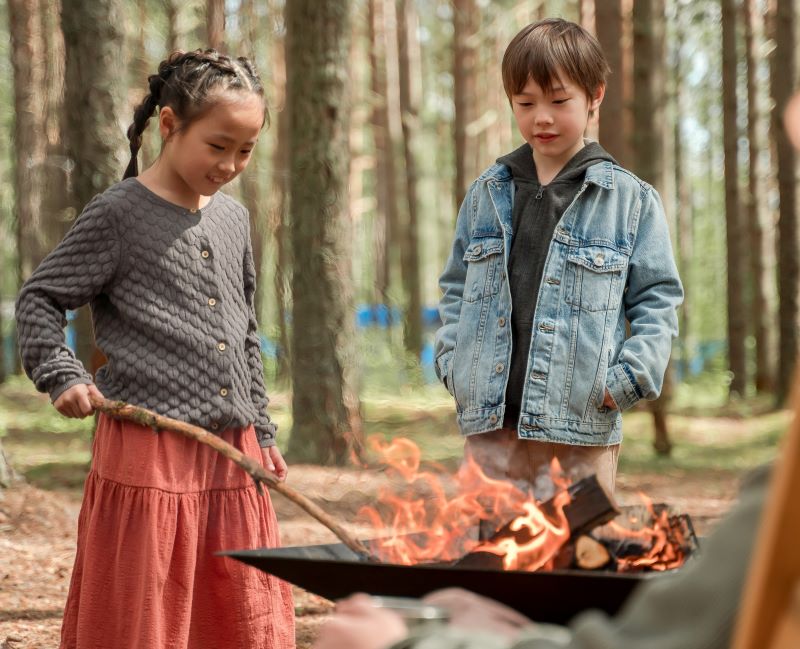 family camping