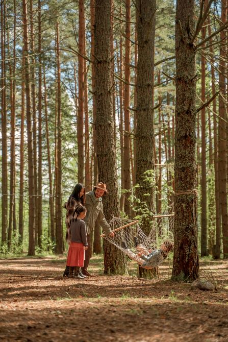 Family camping 