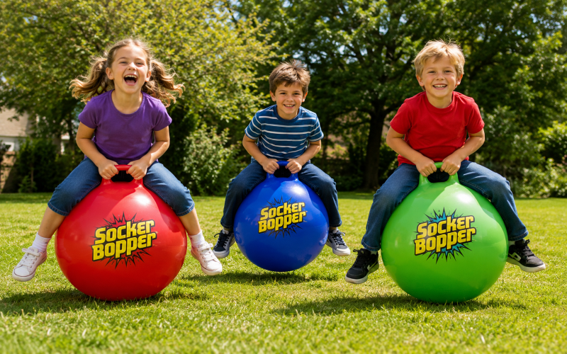 Socker Bopper Hopper Balls