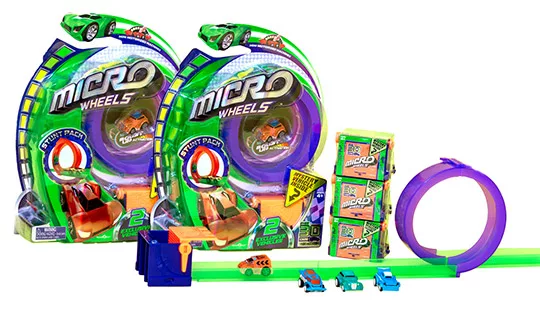 Micro Wheels Stunt Pack from Headstart