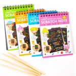 aGreatLife Scratch Paper Rainbow Art Notebooks