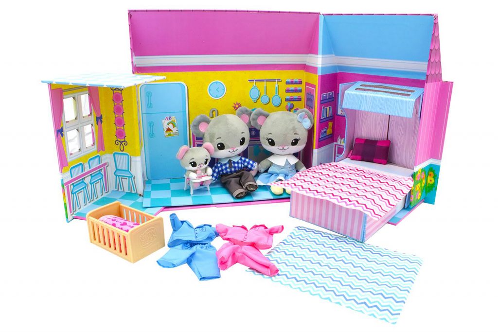 Tiny Tukkins Plush Play House Play Set