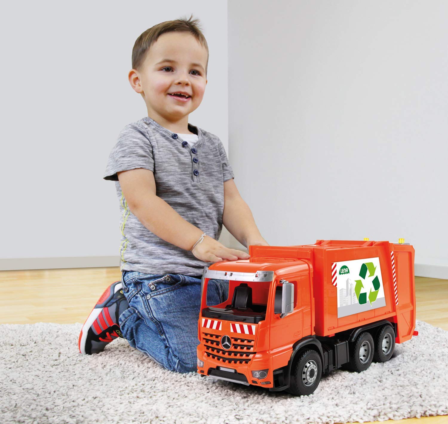 Lena Toy Garbage Truck 