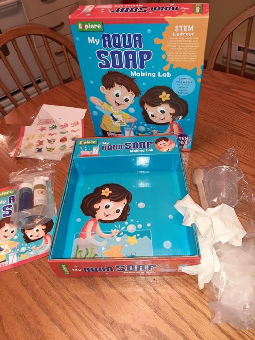 Aqua Soap Making