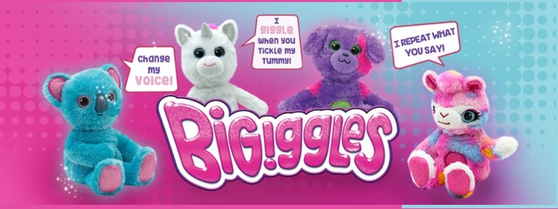 BIGiggles Talking Plush- hottest toy of the year