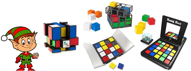 Rubik’s Cube Games – brain teaser gifts