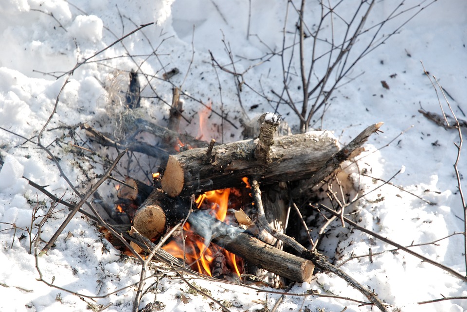 winter camping