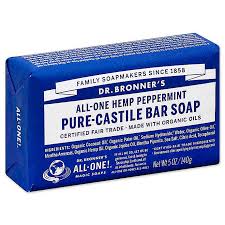 Dr. Bronner's bath soap