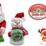 Cuddle Barn Animated Christmas Musical Plush