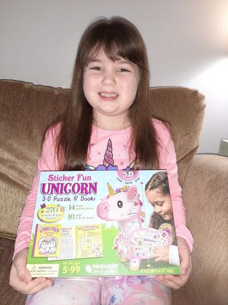 Unicorn 3-D Puzzle