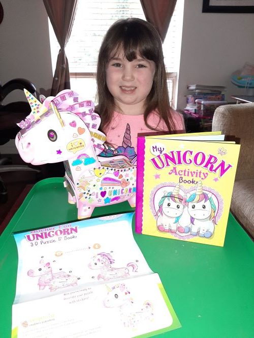 Unicorn activity book