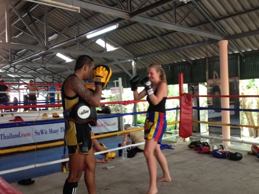 Suwit Muay Thai Training