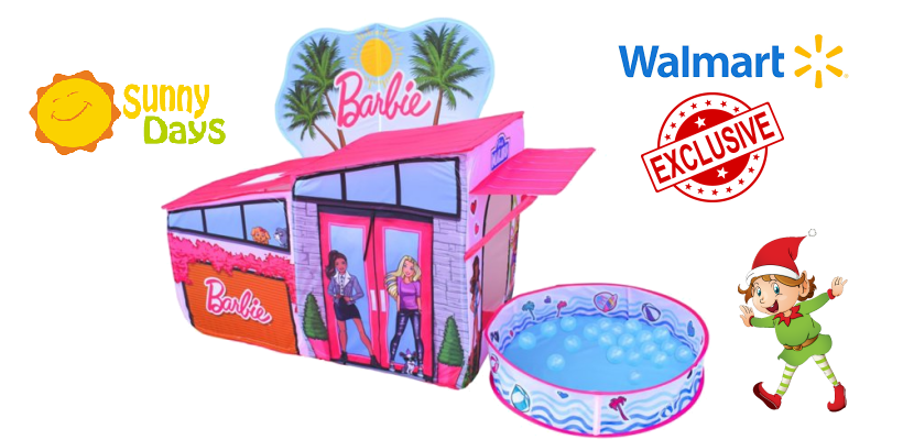 Barbie Dreamhouse Pop Up Tent