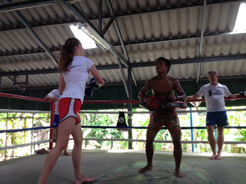 Suwit Muay Thai Training