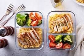 Prepare healthy meals in advance