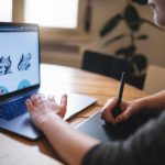 Role of women as a digital artist and logo designer