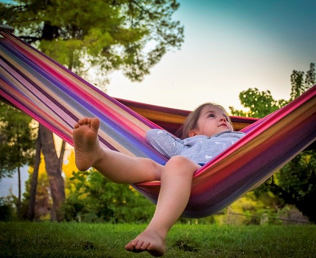  outside space with hammock