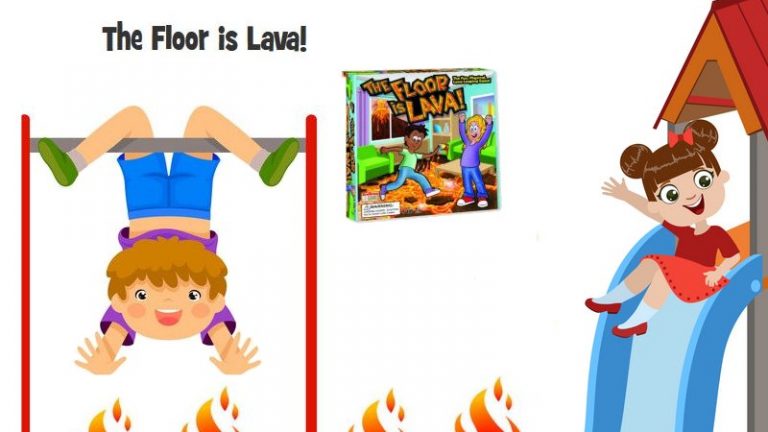 The Floor is Lava- Interactive Board Game for Kids and Adults