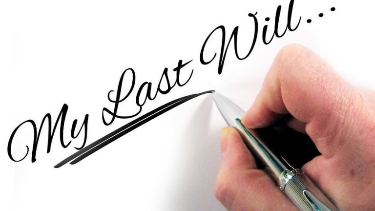 writing a will