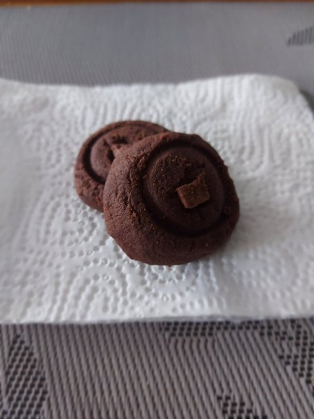 Dutch Chocolate Shortbread Cookies