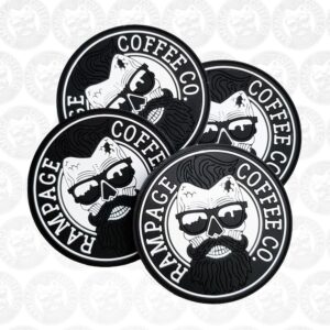 Rubber Logo Coasters 