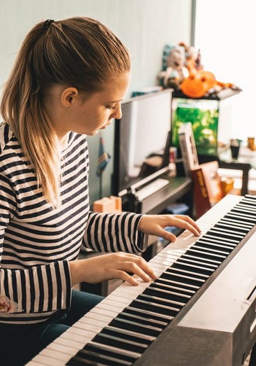 Playing Piano