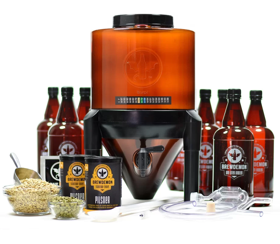 home brewing beer kit