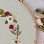 Step by Step Guide on How to French knot Embroidery