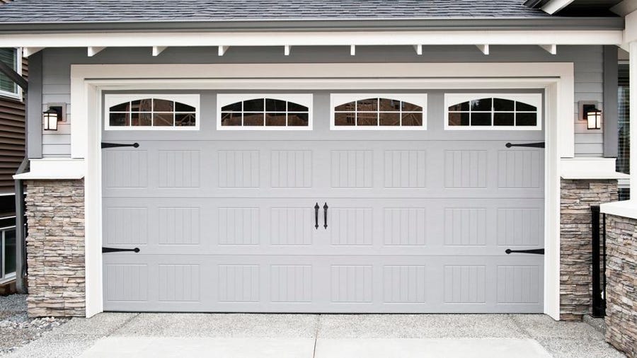 old sliding garage doors