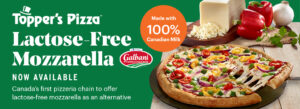 Topper's Pizza adds lactose-free mozzarella to menu