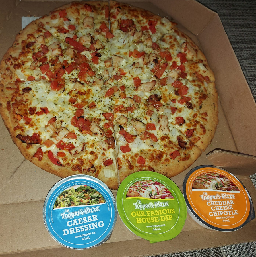 Lactose-free pizza delivery