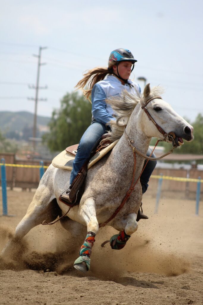 woman on horse