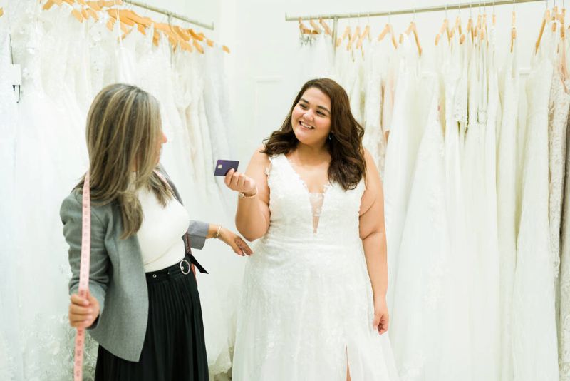wedding dress shopping