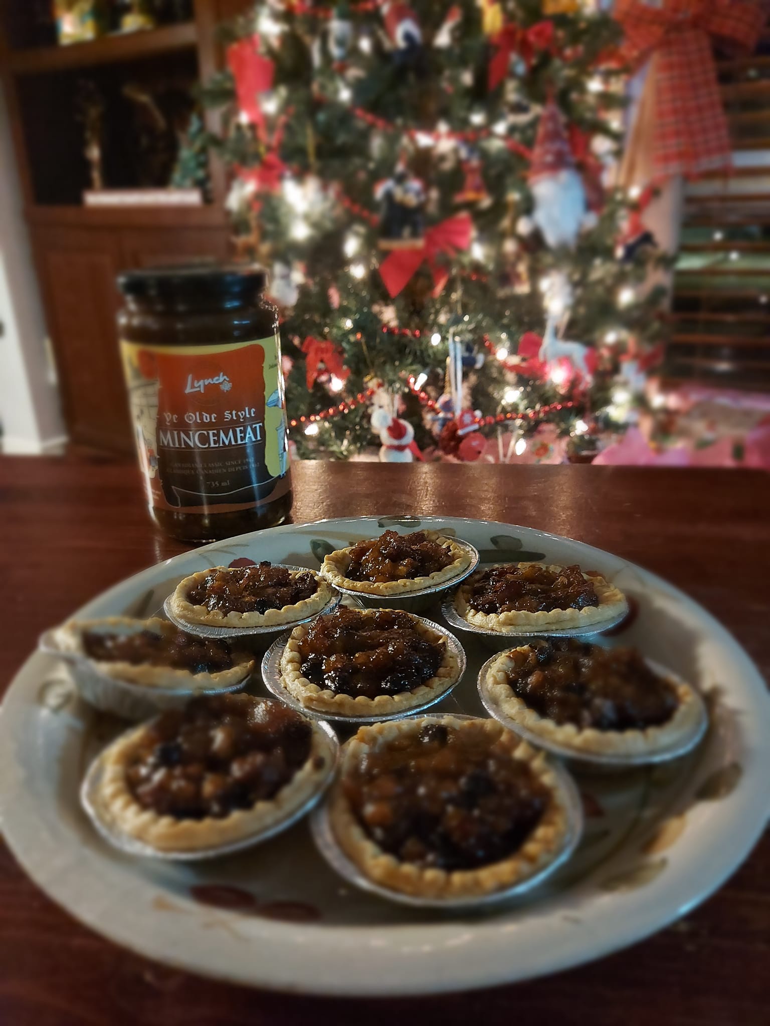 Traditional mincemeat pie