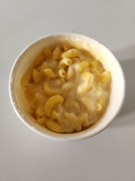 Arby's White Cheddar Mac 'N Cheese