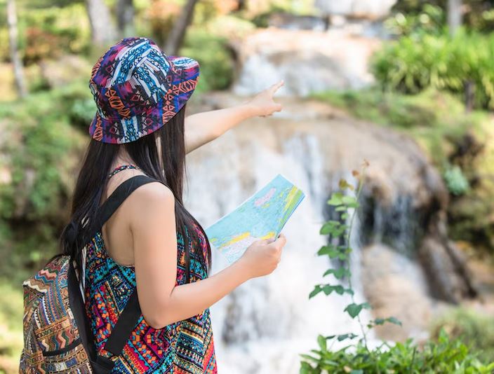 female tourists