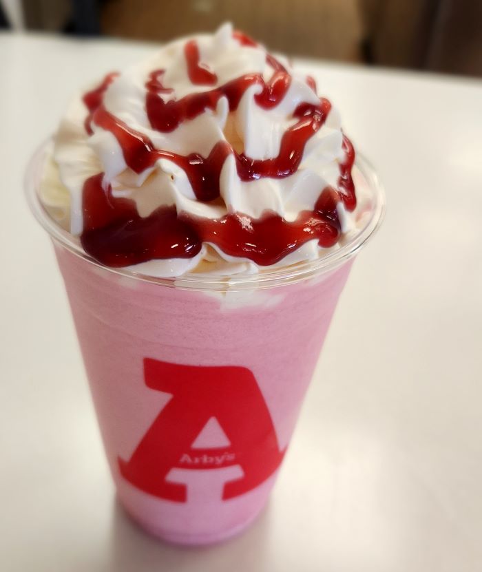 Arby's Raspberry Shake