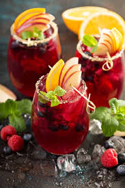 Summer Berry Sangria Cocktails