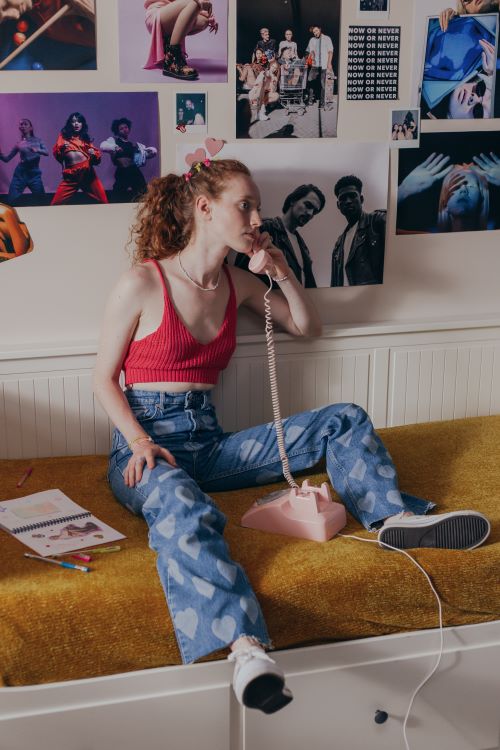 Red Crop Top