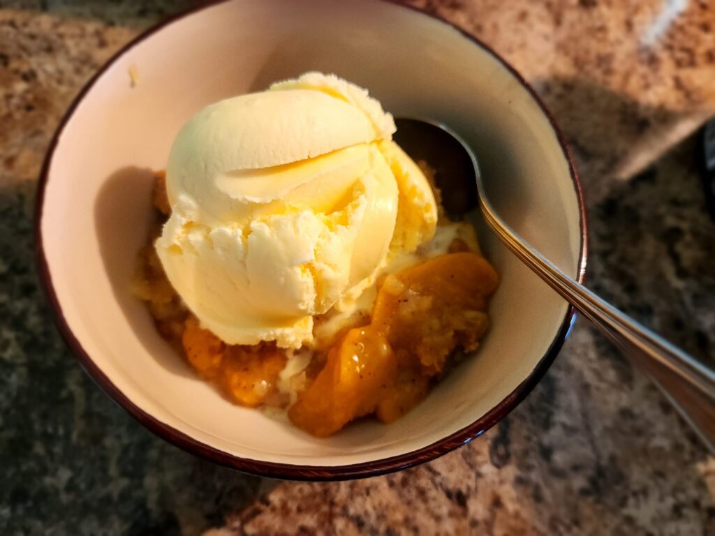  Peach Cobbler