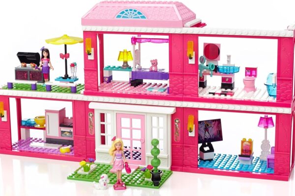 Mega Bloks Barbie Build ‘n Play Fab Mansion