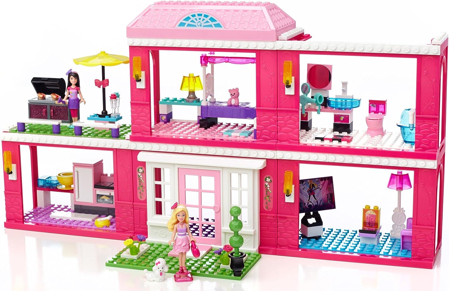 Mega Bloks Barbie Build ‘n Play Fab Mansion