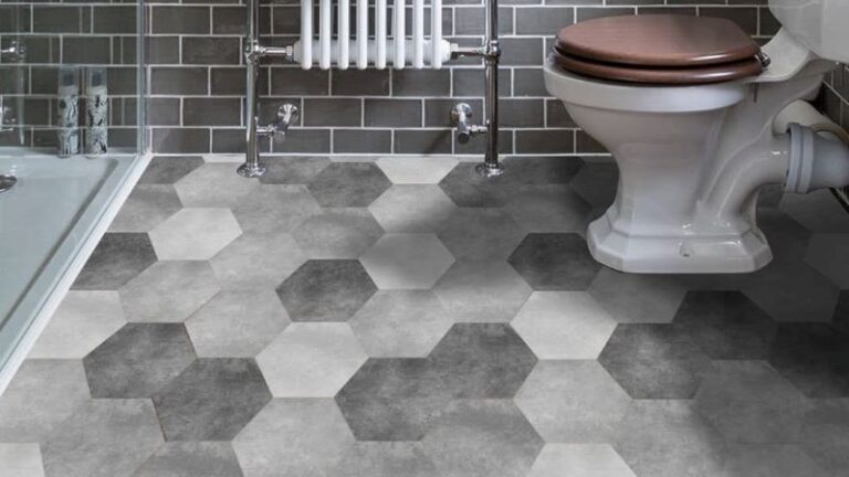 hexagon floor tiles