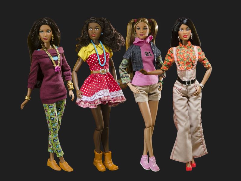 Prettie Girls Multicultural Fashion Dolls