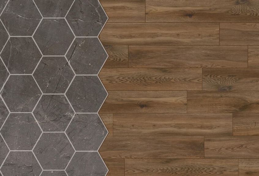 Hexagon tiles