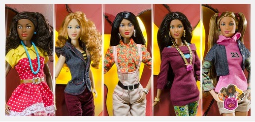 The Prettie Girls Multicultural Fashion Dolls