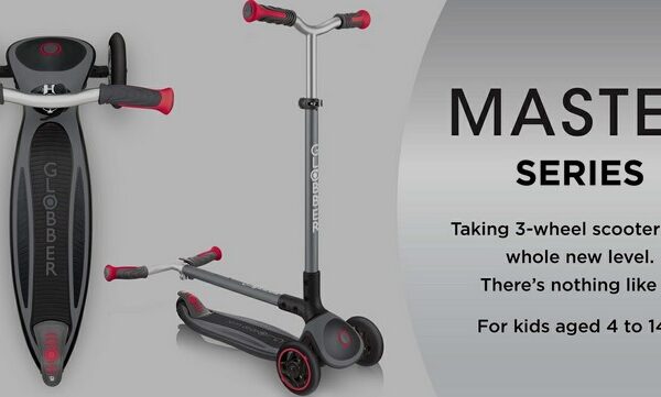Globber MASTER Series: 3-Wheel Scooters for Teens