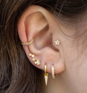 Tragus Piercings