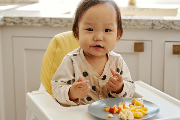 child eating