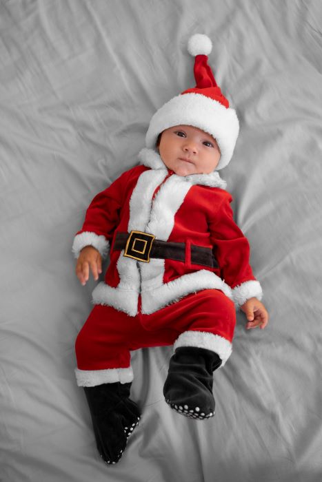 Baby's First Christmas Outfit